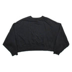 NIKE Womens Sweatshirt Black M