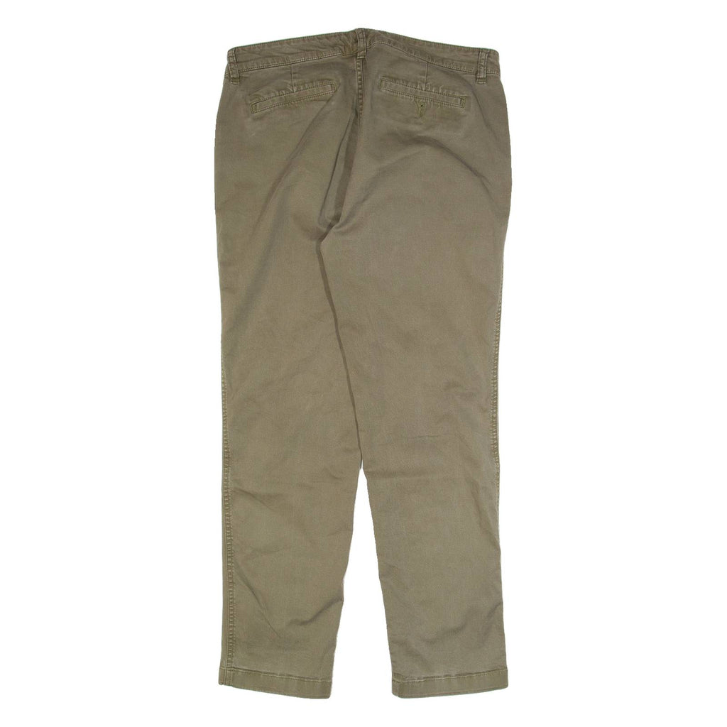 LAUREN RALPH LAUREN Chino Womens Trousers Green Slim Tapered W32 L27