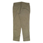 LAUREN RALPH LAUREN Chino Womens Trousers Green Slim Tapered W32 L27
