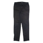 HOLLISTER Chino Womens Trousers Black Regular Tapered W26 L30
