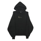 KARL KANI Womens Black Hoodie XXS Cotton Casual Pullover Sweatshirt