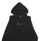 KARL KANI Womens Black Hoodie XXS Cotton Casual Pullover Sweatshirt