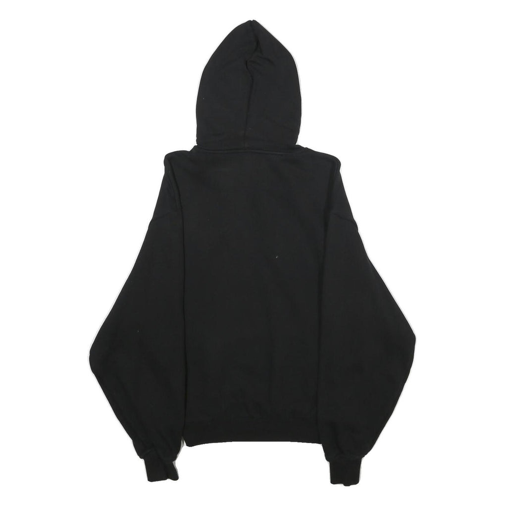 KARL KANI Womens Black Hoodie XXS Cotton Casual Pullover Sweatshirt