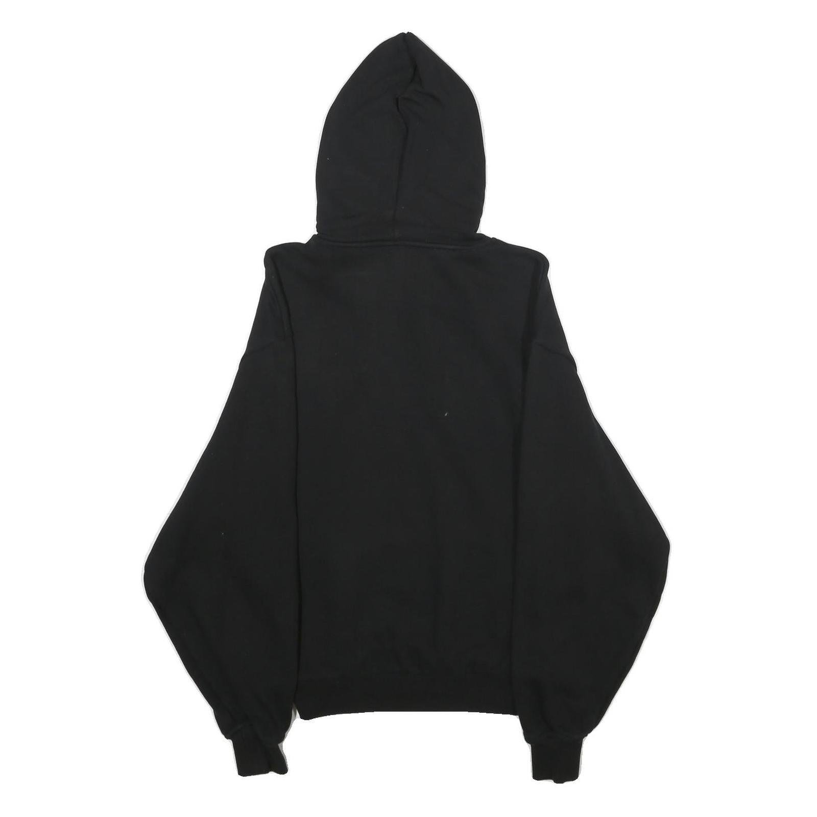 KARL KANI Womens Black Hoodie XXS Cotton Casual Pullover Sweatshirt