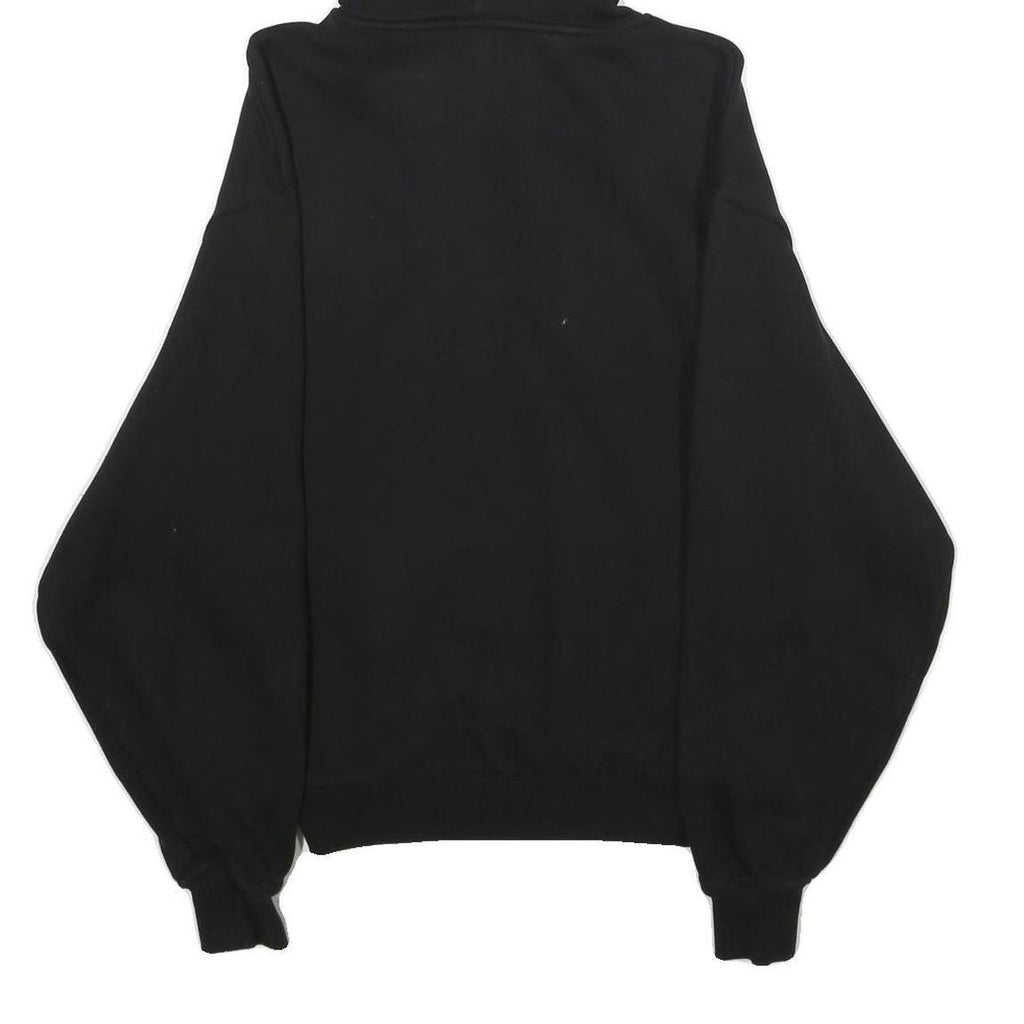 KARL KANI Womens Black Hoodie XXS Cotton Casual Pullover Sweatshirt