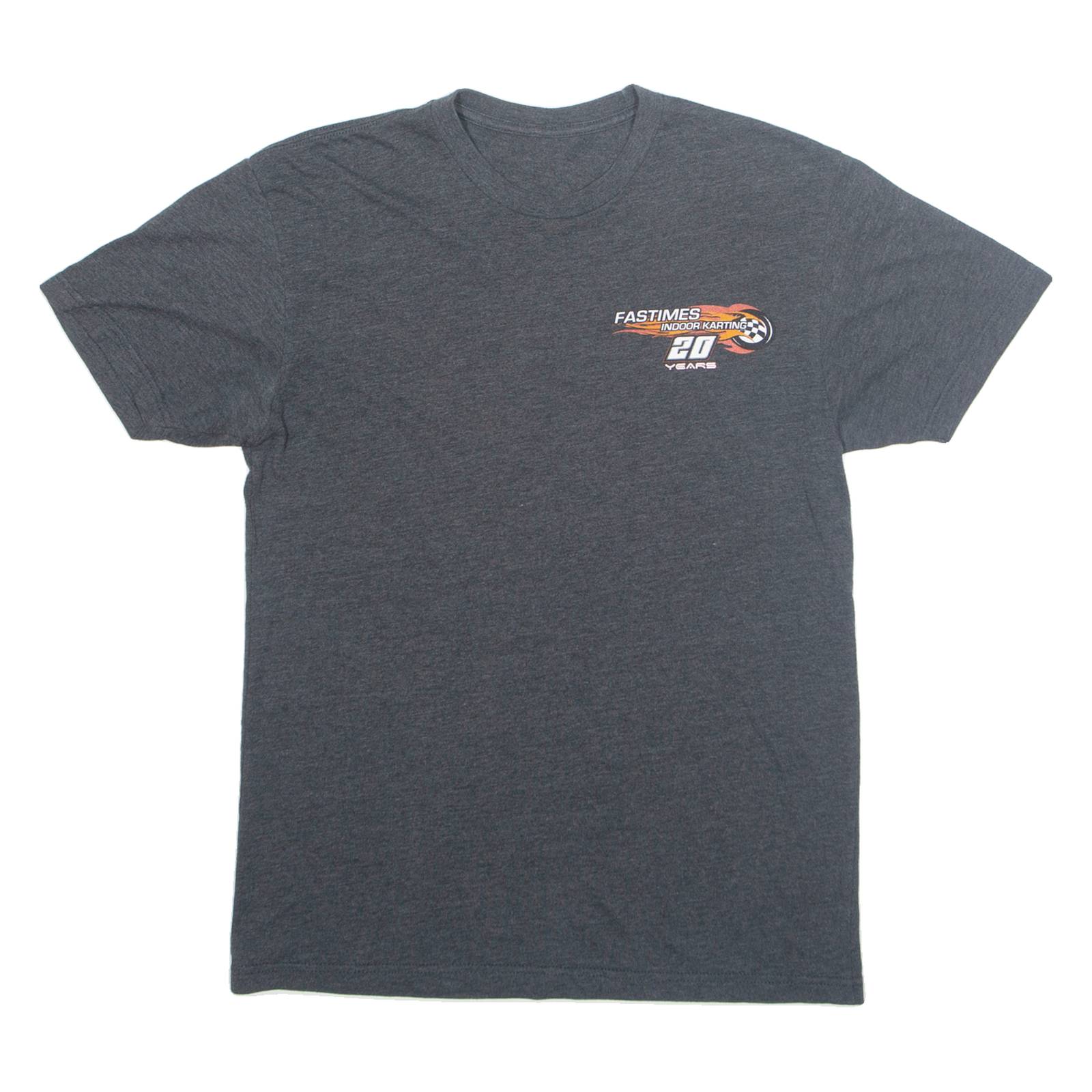 Fastimes Indoor Karting Mens T-Shirt Grey S