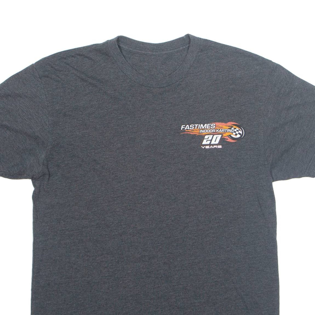 Fastimes Indoor Karting Mens T-Shirt Grey S