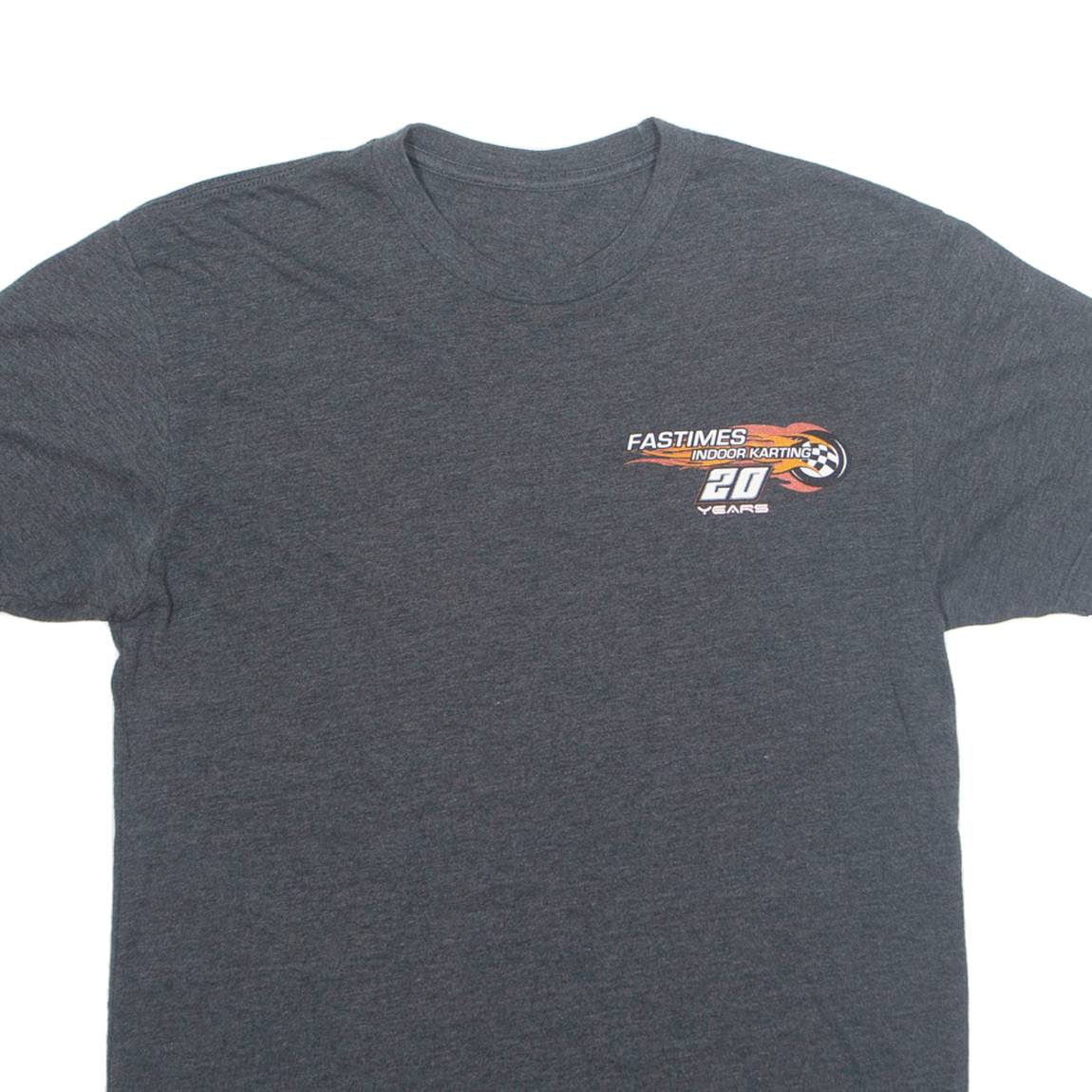 Fastimes Indoor Karting Mens T-Shirt Grey S