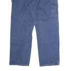 DICKIES Mens Blue Regular Fit Straight Denim Jeans W42 L31 Workwear Durable