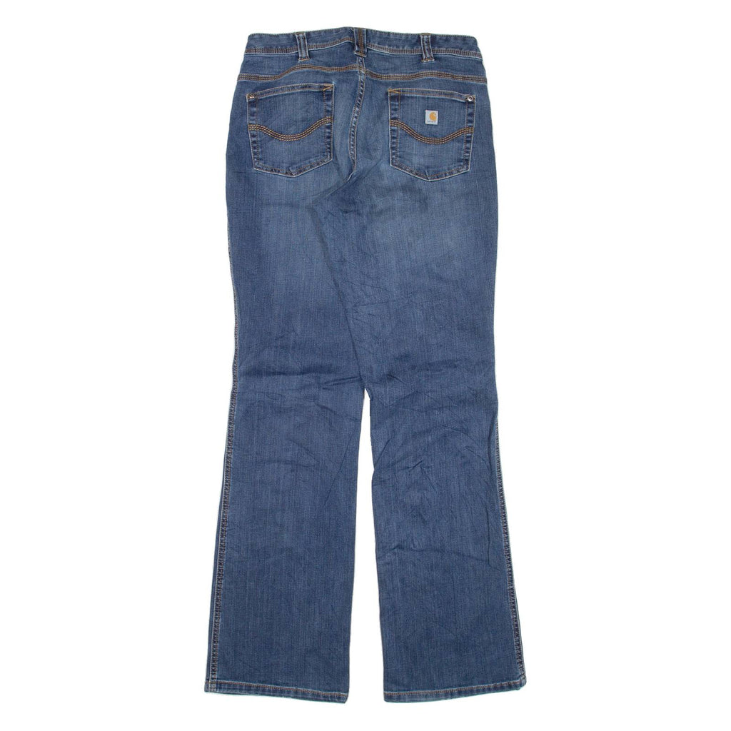 CARHARTT Workwear Womens Jeans Blue Regular Bootcut W30 L32