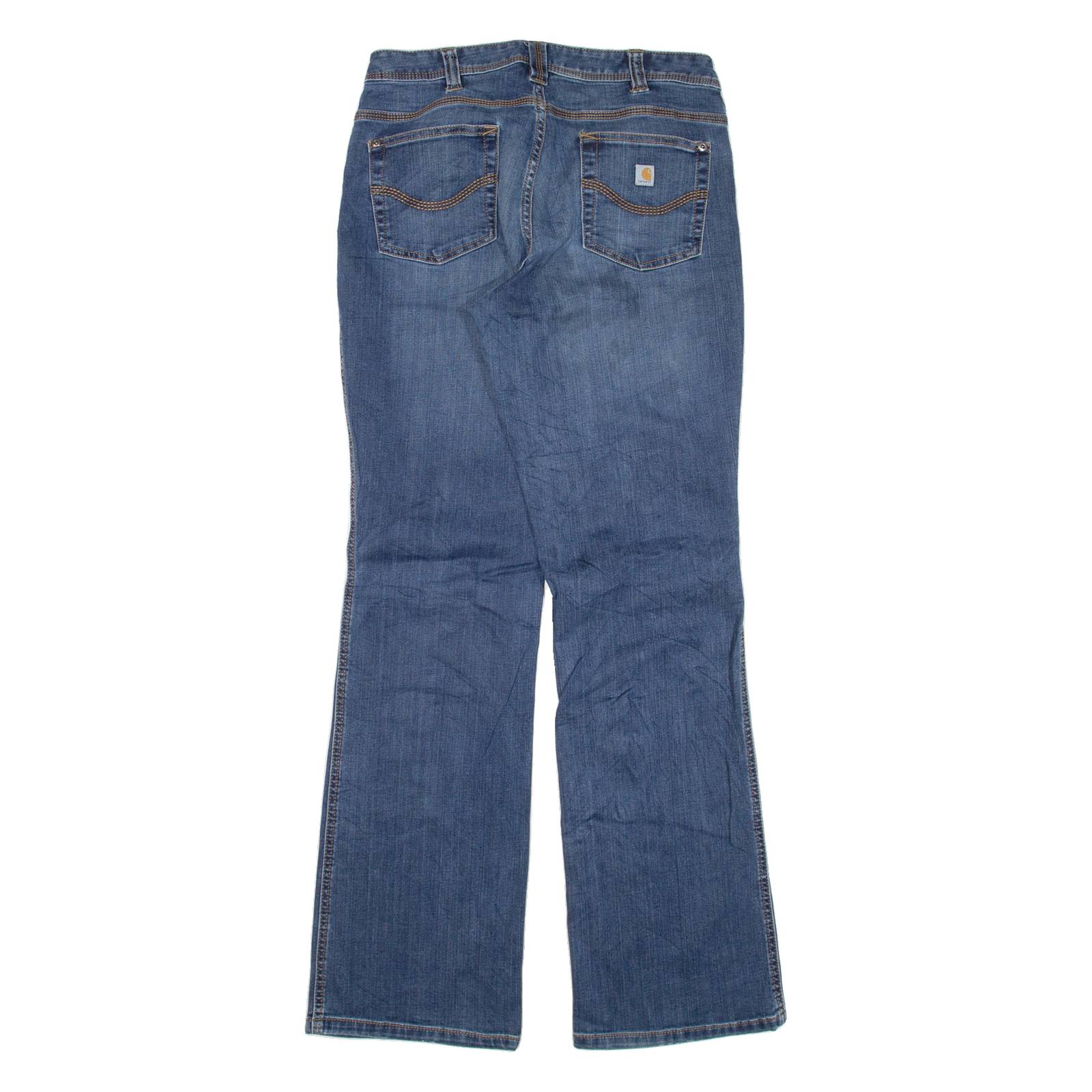 CARHARTT Workwear Womens Jeans Blue Regular Bootcut W30 L32