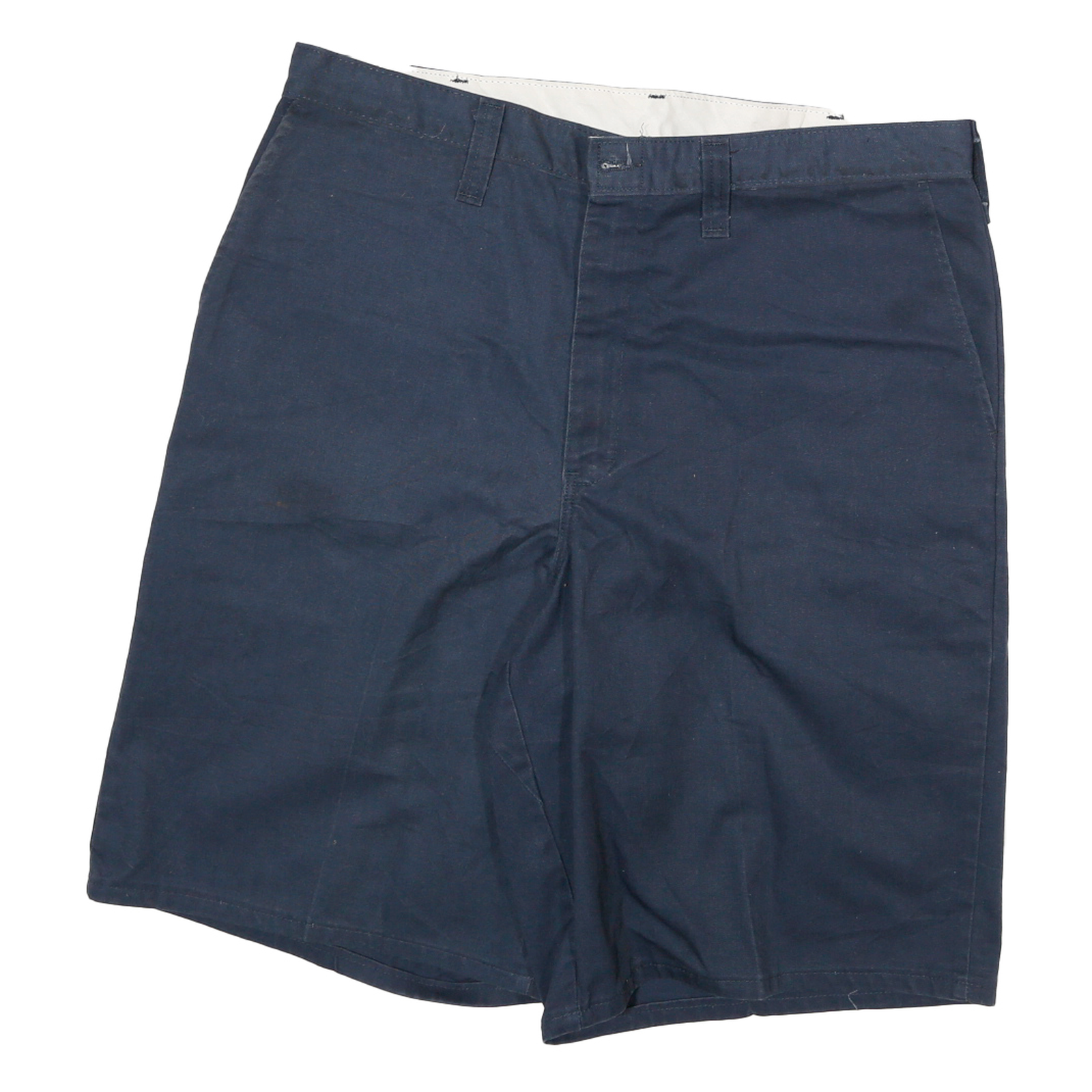 DICKIES Mens Shorts Navy Blue Workwear Relaxed 2XL W36 Cotton Blend