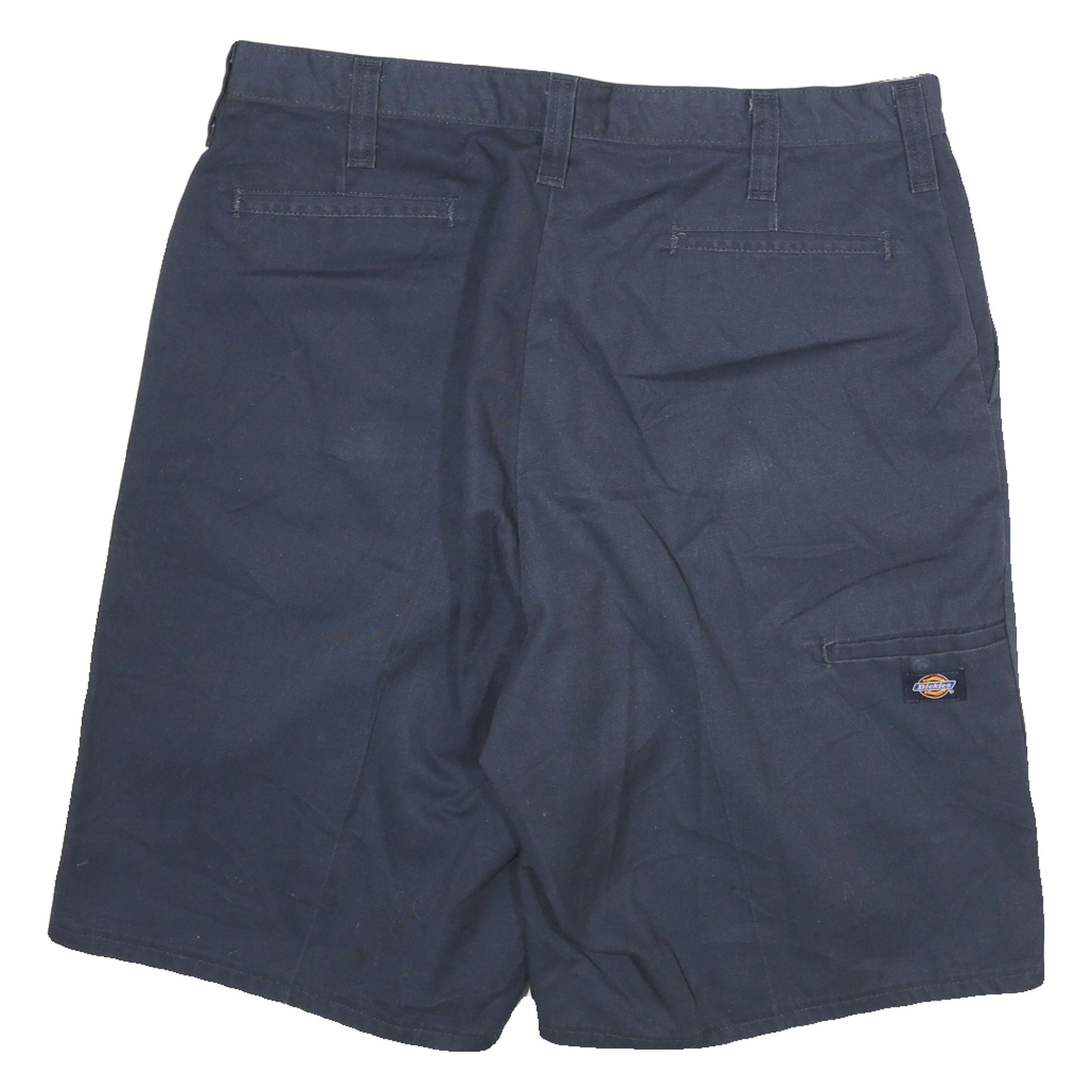 DICKIES Mens Shorts Navy Blue Workwear Relaxed 2XL W36 Cotton Blend