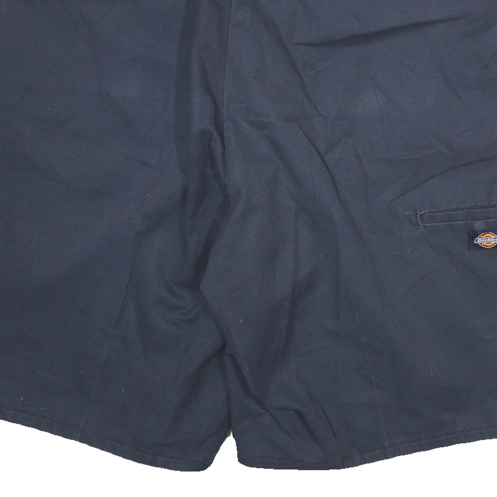 DICKIES Mens Shorts Navy Blue Workwear Relaxed 2XL W36 Cotton Blend