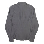 GUARANA BRASIL Womens Plain Shirt Grey Long Sleeve XS