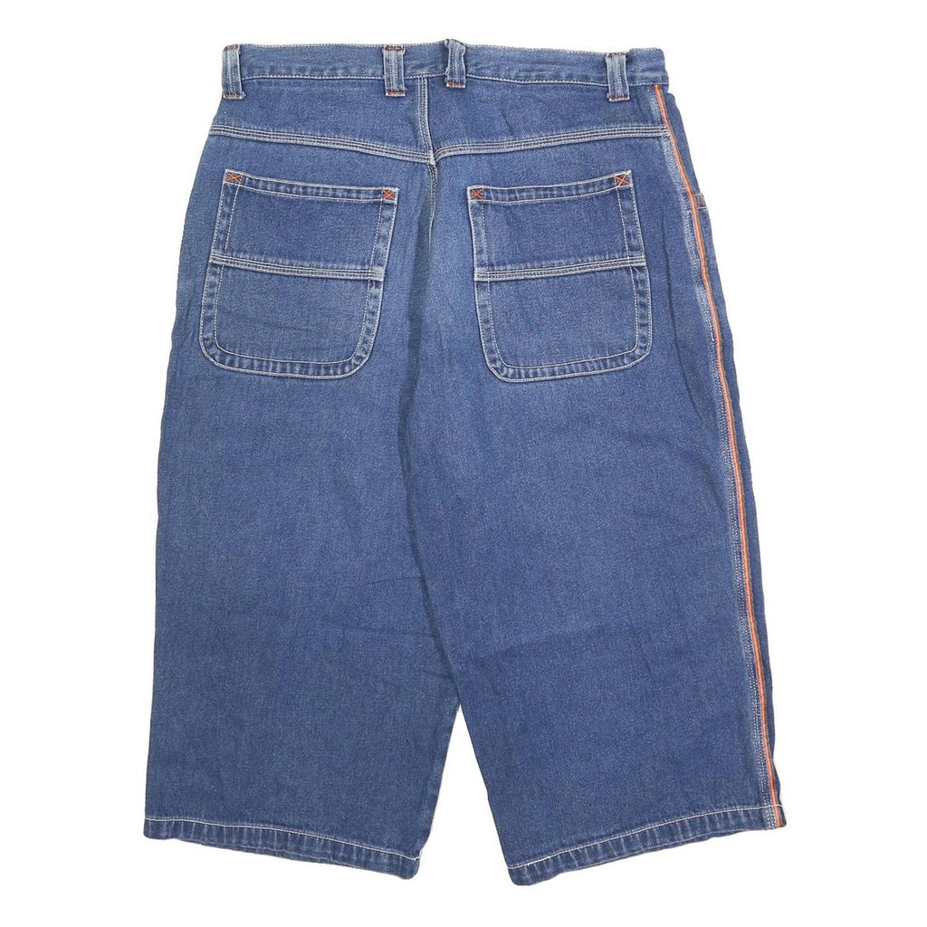 JAY JAYS Mens Denim Blue Casual Shorts M W34 Cotton Blend Relaxed Fit