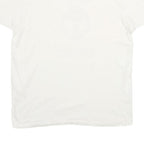 HANES Mens White U.O.P.s Graphic T-Shirt L Short Sleeve Crew Neck Cotton Blend