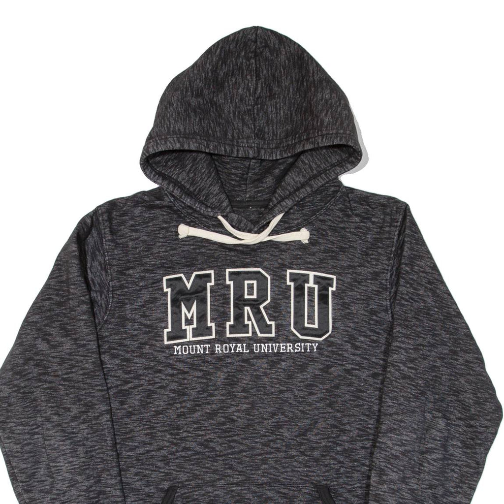 Mount Royal University Mens Grey Hoodie USA L