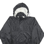 MCKINLEY Mens Black Nylon Outdoor Jacket S Zip Hooded Lightweight