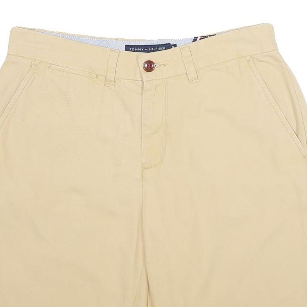 TOMMY HILFIGER Mens Shorts Beige Casual Plain M W31 Cotton Chino