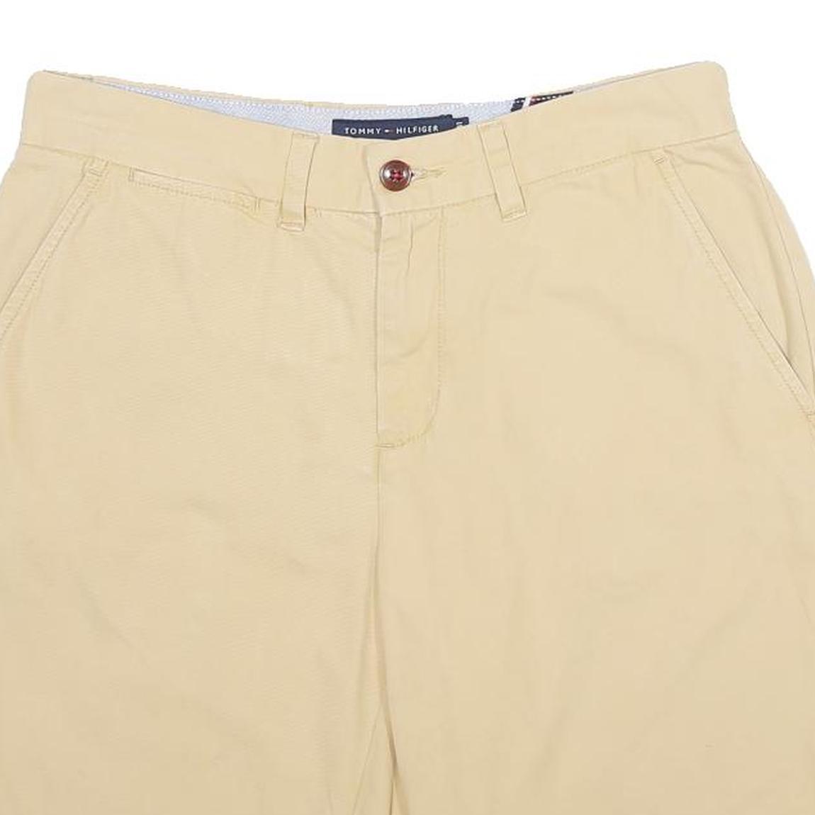 TOMMY HILFIGER Mens Shorts Beige Casual Plain M W31 Cotton Chino