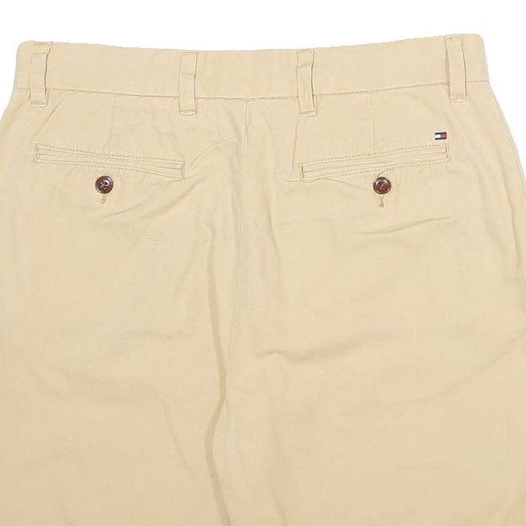 TOMMY HILFIGER Mens Shorts Beige Casual Plain M W31 Cotton Chino