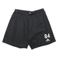 ADIDAS Womens Shorts Black Casual L W28 Sports Logo 84 Polyester Lightweight