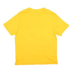 NBA Mens Yellow Lakers Graphic T-Shirt XL Short Sleeve Crew Neck Basketball