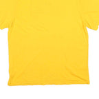 NBA Mens Yellow Lakers Graphic T-Shirt XL Short Sleeve Crew Neck Basketball