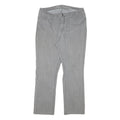 LEE Womens Regular Grey Denim Straight Jeans Cotton Blend W34 L28 Classic Zip
