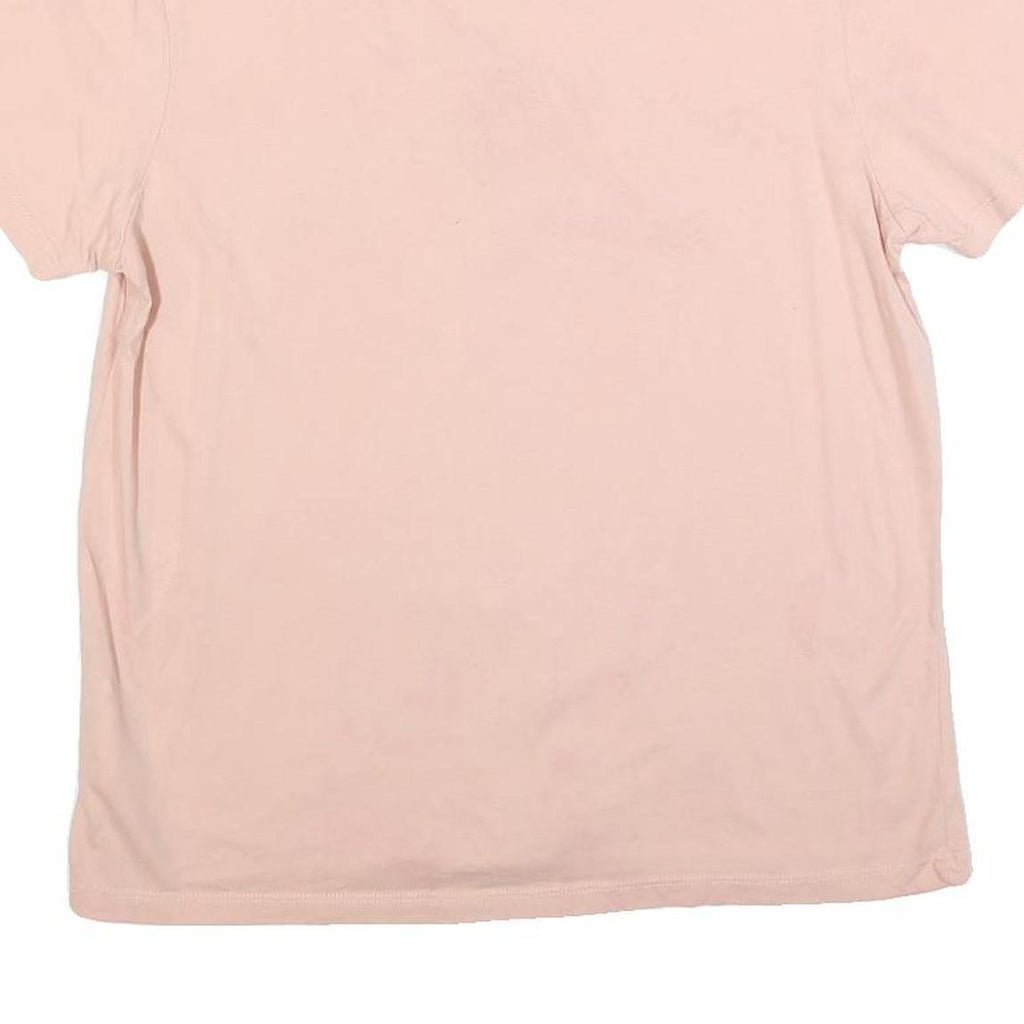 VANS Womens Pink Graphic T-Shirt XL Short Sleeve Crew Neck Cotton Blend