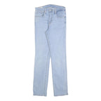 LEVI'S Big E Womens Slim Blue Denim Light W28 L30 Slim Fit Zip Jeans