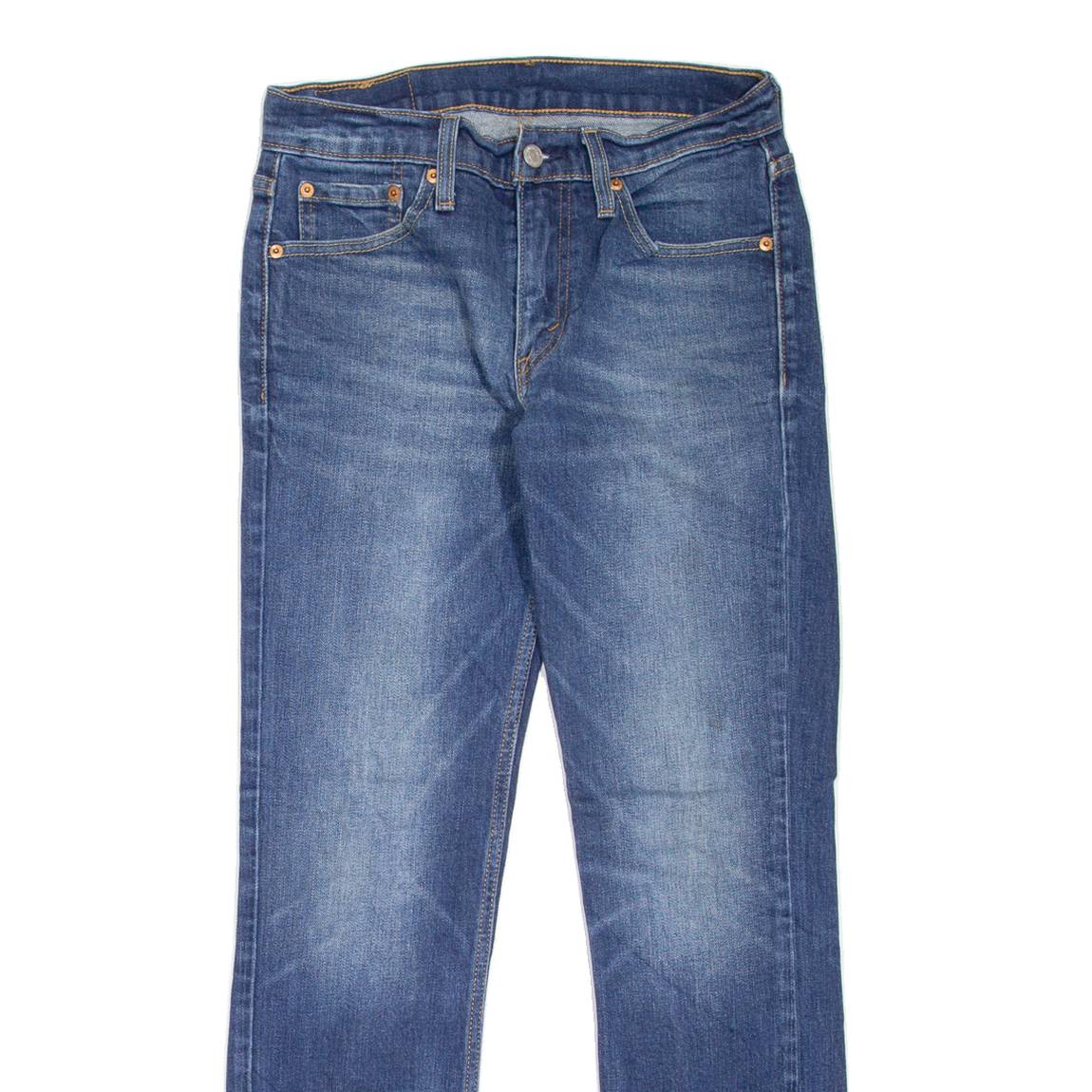 LEVI'S 511 Jeans Mens Blue Slim Straight Stone Wash W30 L30