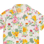 Womens Shirt Orange Floral XS