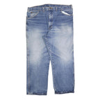 DICKIES Mens Jeans Blue Relaxed Straight Denim Medium W42 L28 Workwear