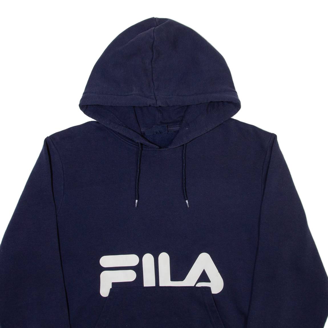 FILA Mens Blue Hoodie M