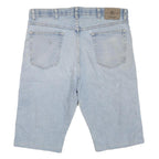 WRANGLER Mens Denim Blue Casual Denim Shorts L W36 Cotton Blend Comfortable Fit