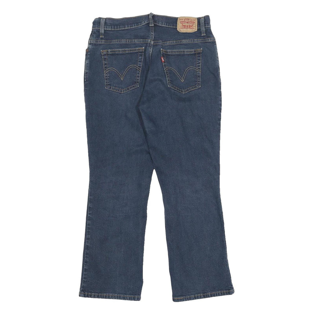 LEVI'S 550 Womens Relaxed Jeans Blue Denim W30 L27 Classic Closure Zip