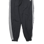 ADIDAS Womens Joggers Black & White Regular Tapered UK 10 W26 L26 Track Pants