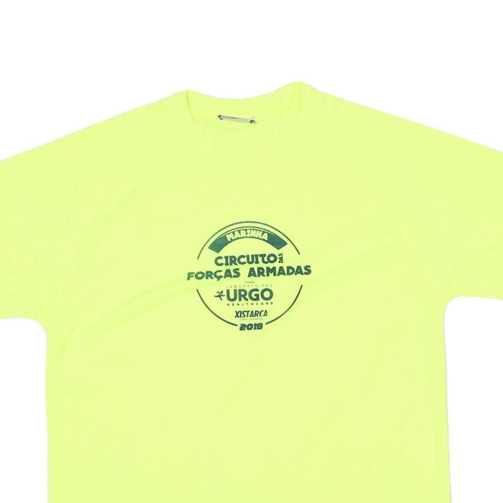 N/A Graphic T-Shirt S Short Sleeve Crew Neck Casual Printed Logo