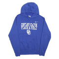 NIKE Mens Blue Cherry Creek Track & Field Pullover Hoodie M Sports Sweatshirt