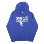 NIKE Mens Blue Cherry Creek Track & Field Pullover Hoodie M Sports Sweatshirt