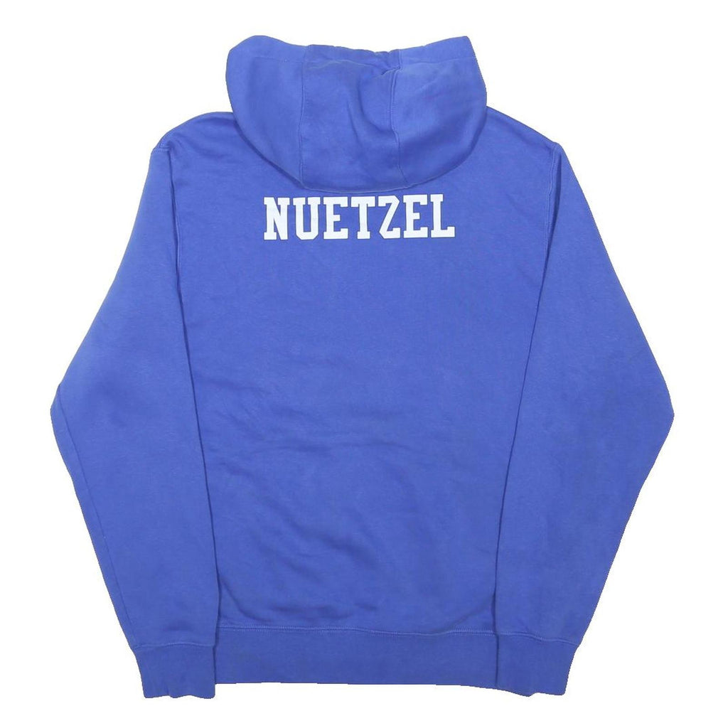 NIKE Mens Blue Cherry Creek Track & Field Pullover Hoodie M Sports Sweatshirt