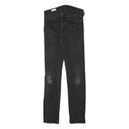 LEVI'S Mens Jeans Black Slim Skinny Denim Medium W28 L31 Zip Closure
