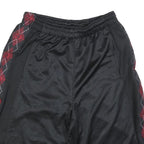 AIR JORDAN Mens Black & Red Casual Shorts S W26 Polyester Sports Gym