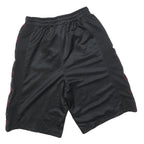 AIR JORDAN Mens Black & Red Casual Shorts S W26 Polyester Sports Gym