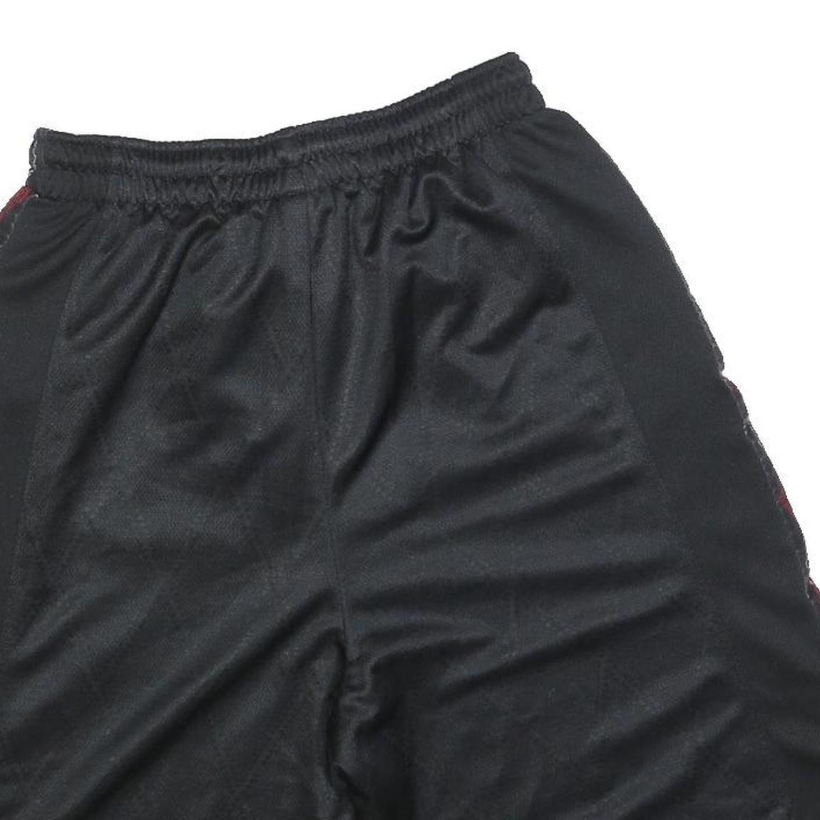 AIR JORDAN Mens Black & Red Casual Shorts S W26 Polyester Sports Gym