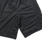 AIR JORDAN Mens Black & Red Casual Shorts S W26 Polyester Sports Gym