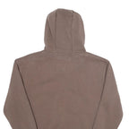 KARL KANI Mens Brown Cotton Blend Hoodie S Signature Script Pullover