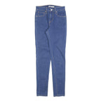 LEVI'S 721 Womens Jeans Blue Slim Skinny Denim Medium W26 L32 Stretch Cotton